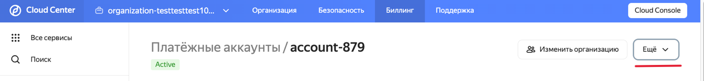 Платежный аккаунт