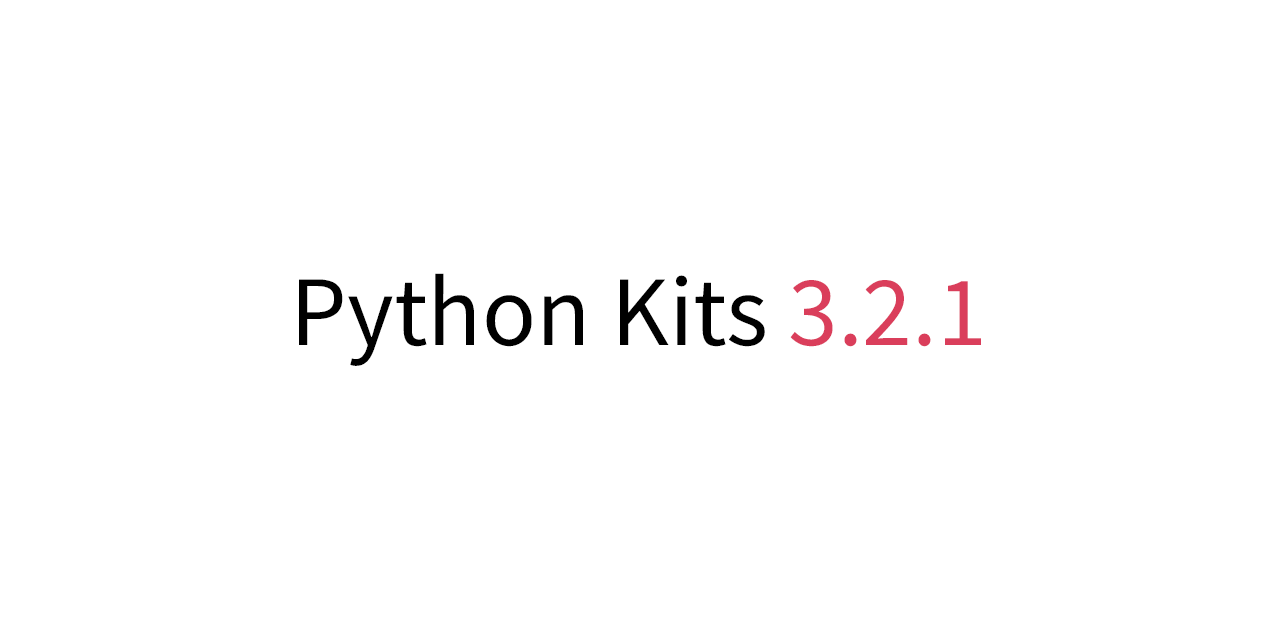 Обложка поста Дайджест обновлений Python Kits