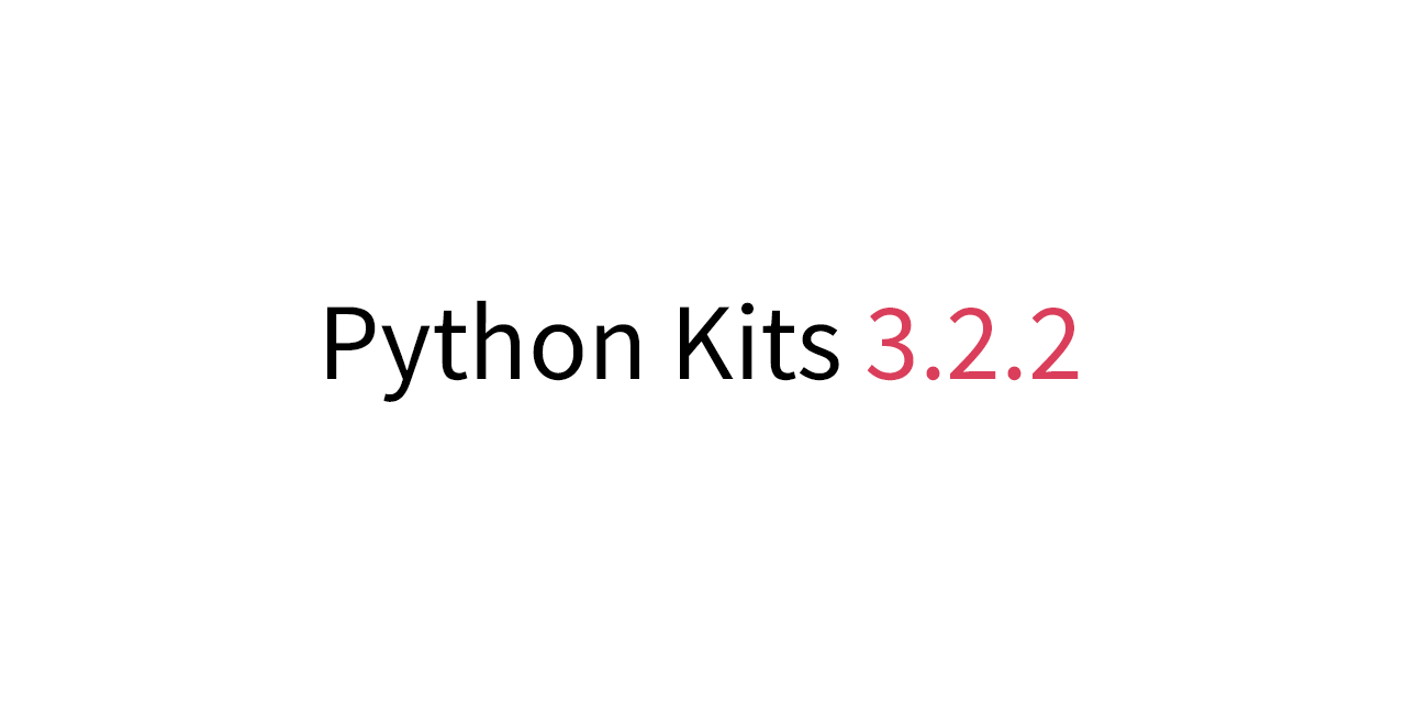 Обложка поста Дайджест обновлений Python Kits