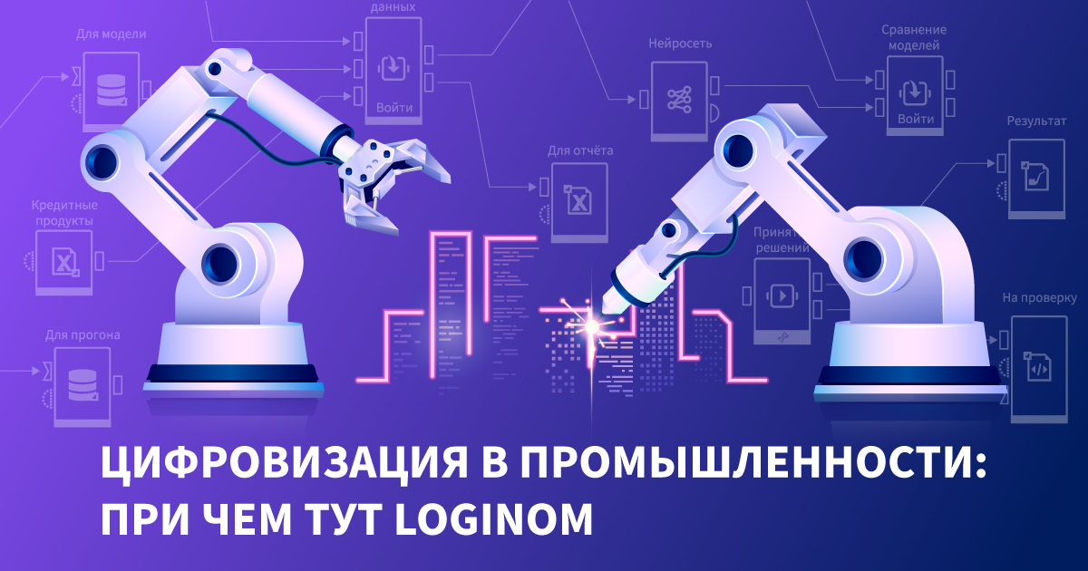 Цифровизация в промышленности: при чем тут Loginom | Loginom